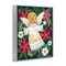 Stupell Industries Angel with Peace & Botanicals Framed Giclee, design by Diane Kater